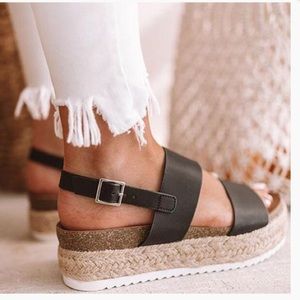 Espadrille Platform Sandals